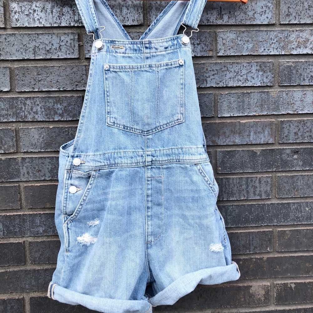 Denim Shortalls